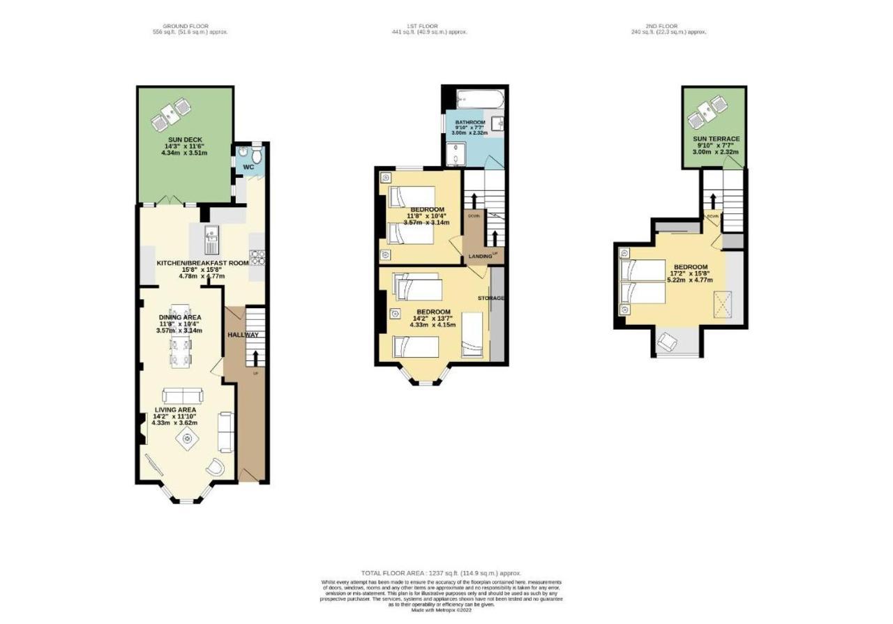 The Townhouse By My Getaways Free Parking Vila Brighton Exterior foto